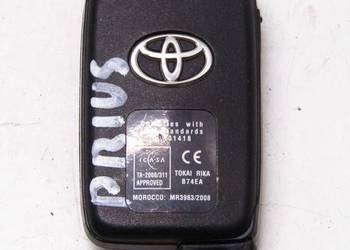 KLUCZYK PILOT 2 PRZYCISKI TOYOTA PRIUS III LIFT