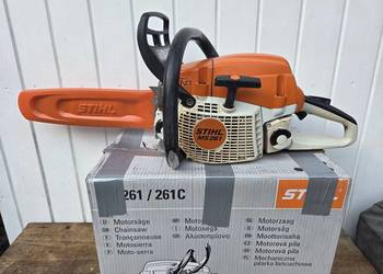 Piła łańcuchowa pilarka spalinowa stihl ms261 4.1KM grzana raczka Stan Bard
