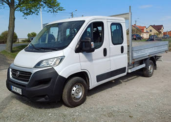 Fiat Ducato Brygadówka 7-Osób + skrzynia 3,40 x 2,10 m Salon PL