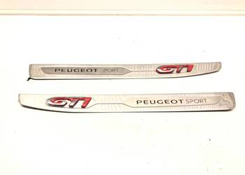 LISTWY PROGOWE GTI KOMPLET PEUGEOT 308 II Hatchback 13-21 OSŁONA