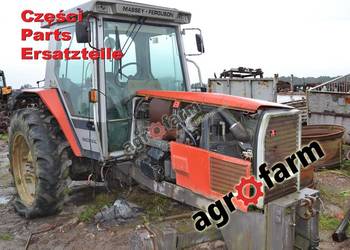 Massey Ferguson 3650 części, skrzynia biegów, oś
