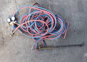 Palnik do cięcia złomu Harris 120cm przewody reduktory