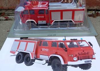 STAR 266 Straż pożarna deagostini 1:43 Kultowe ciężarówki PRL model NOWY