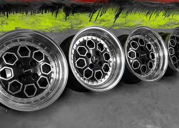 Felgi Alufelgi Custom 15" 4x100 Renault 11 VW Fiat Opel Cult TLG skręcane B