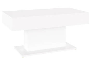 Stolik kawowy biały 96x50x45 cm materiał drewnopochodny WM-806831