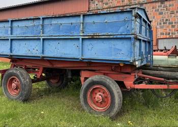 Przyczepa wywrotka 3 stronny wywrot D-55 zarejestrowana nie HL HW 6011 8011