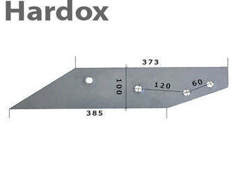 Płoza długa HARDOX 27480601/P części do pługa RABEWERK