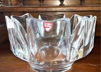 Patera- ORREFORS  kryształowa miska CORONA. Projekt Lars Hellsten