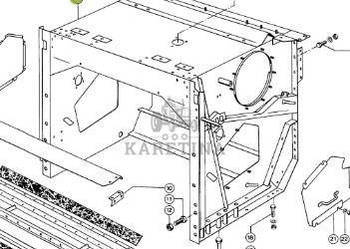 Claas Dominator 96 Obudowa Bębna 0006001702 00 0600 170 2