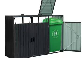 obudowa koszy na śmieci ogród estetyczny pojemnik 240 l