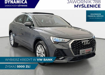 Audi Q3 Sportback VAT 23% 35TFSI 150KM S-tronic 2025 r., salon PL, I właśc…
