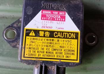 Lexus Ls 430 sensor  YAW RATE 89183-50020
