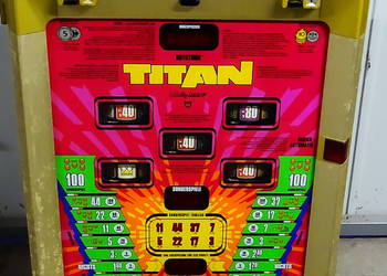 Oryginalny automat do gier Rototron TITAN Bally-Wulff 1983 rok pr.