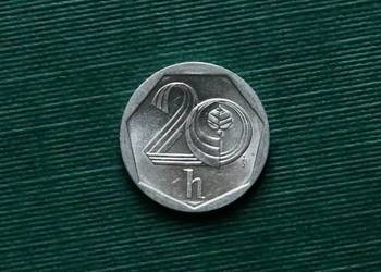 CZECHY - 20 halerzy, 1999r