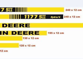 naklejki john deere 1177 S2