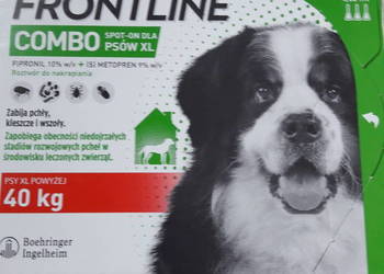 frontline combo preparat na pchły i kleszcze