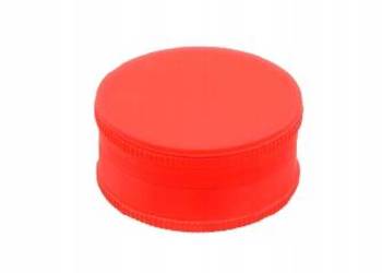 Młynek do Tytoniu Grinder Crusher Plastikowy w Jednolitym Kolorze bez Wzoru