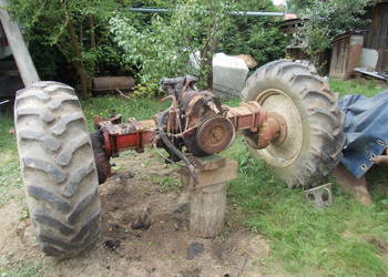 most na zwolnicy z reduktorem i blokadą sam przyczepa leśna lkt ursus mtz