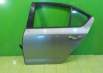 OCTAVIA III 13r 1.6 TDI HB 5D drzwi lewe tyl kompletne