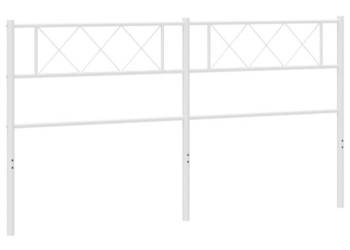 Metalowe wezgłowie białe 193 cm WM-372363