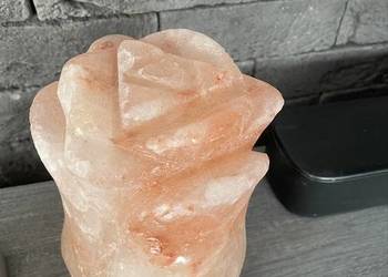 Lampa solna kwiat róży