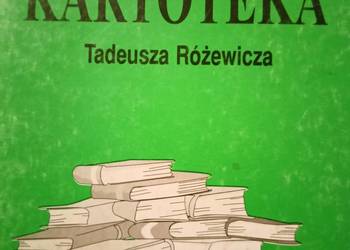 Kartoteka Różewicz unikat pierwsze wydanie analizy literatur Kartoteka Różewicz unikat pierwsze wydanie analizy literatur