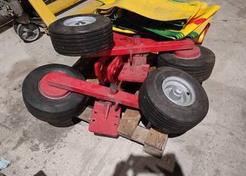 Podwozie tandem do zgrabiarki wózka  komplet