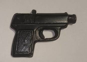 Stary korkowiec zabawka z PRL metalowy w pełni sprawny