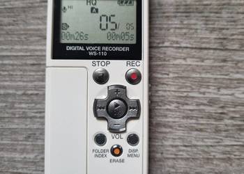 Dyktafon cyfrowy OLYMPUS WS-110 interfejs USB pendrive