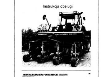 Amazone ED control Instrukcja katalog ED 300 450 450K