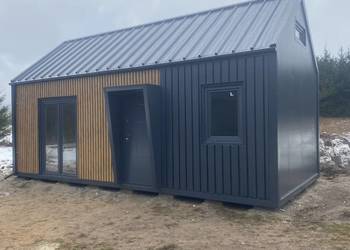 NOWOCZESNY DOM MODUŁOWY 8 × 4 m | całoroczny | gotowy do zamieszkania