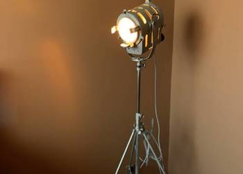 Lampa filmowa zabytek PRL Vintage loft 1963r