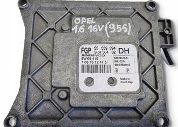 Opel Astra III H 1.6 16V STEROWNIK SILNIKA komputer 55559394