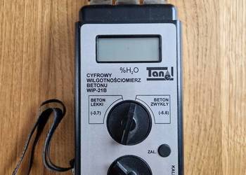 Wilgotnościomierz Tanel WIP-21B, miernik wilgotności, jak nowy