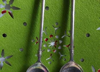 2 łyżki  stare duże  do sałat