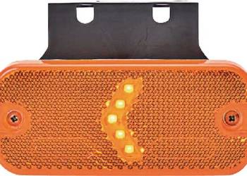 Lampa obrysowa LED, prostokątna, 12/24V z przewodem Kramp LA30110