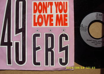 K.  49 ERS--DONT YOU LOVE ME ; Singiel winyl.