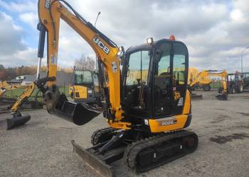Minikoparka JCB 8026 cts  2021r model 2022r 1800 mtg hydrauliczne szybkozłą