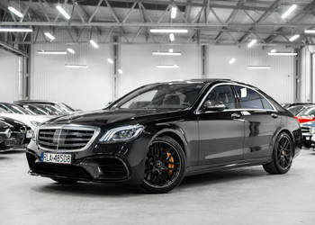 Mercedes S 63 AMG 4Matic+ Long 612KM. Burmester High-End. Pakiet AMG Karbo…