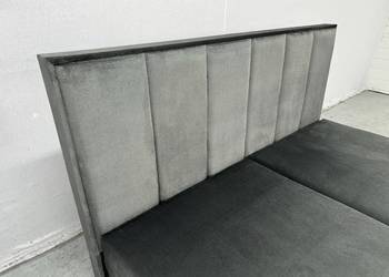 Łóżko kontynentalne z pojemnikami Transport