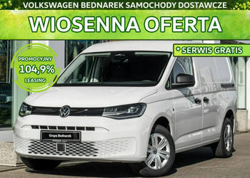 Volkswagen Caddy Cargo Maxi 2.0 TDI 122 KM DSG 2970mm, Dostępny od ręki!