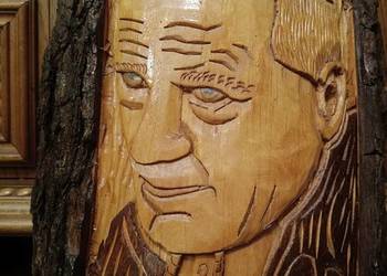 Płaskorzeźba z podobizną Jana Pawła II