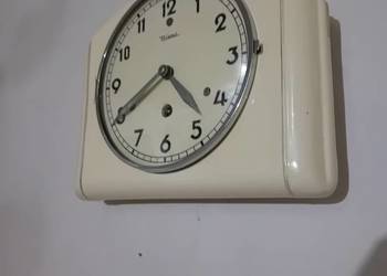 Zegar stary porcelanowy Diehl lata 60