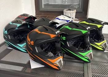 Kaski motocrossowe na quada i crossa