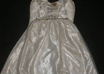 Strój kostium przebranie ANIOŁ ANIOŁEK JASEŁKA GWIAZDKA 3-4 latka 98-104cm