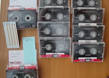 Kasety Maxell SXII 90 - 10 szt! - UżYwAnE!