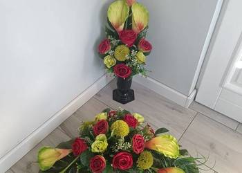 komplet nagrobny półksiężyc