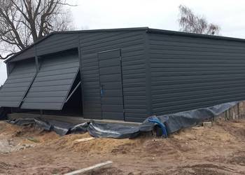 Blaszany Garaż 9×6m dowolne wymiary Producent super-bramy