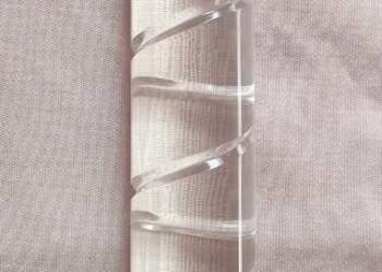 Świecznik kryształowy Rosenthal. Sygnowany.