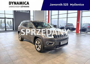 Jeep Compass Limited 1.4 170KM automat 4x4 2019 r., salon PL, I właściciel…
